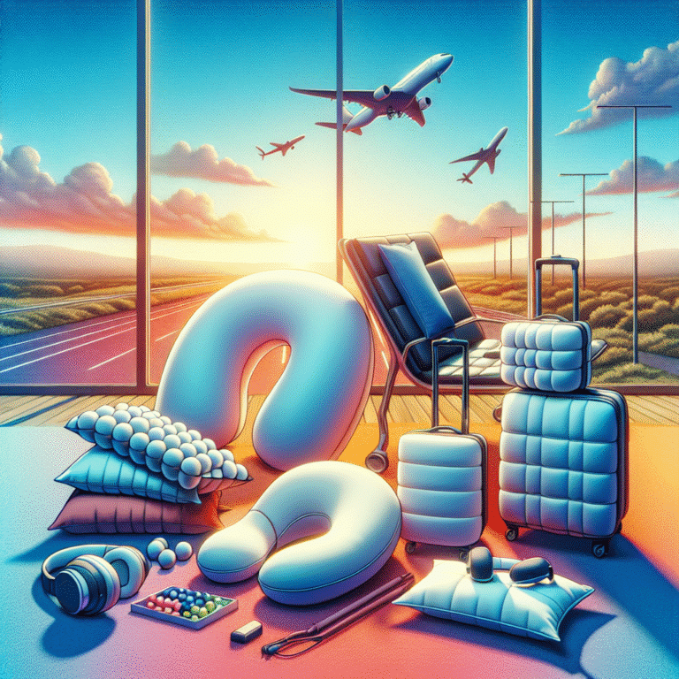 travel pillows and comfort accessories