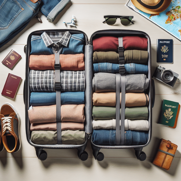 best ways to pack clothing for travel