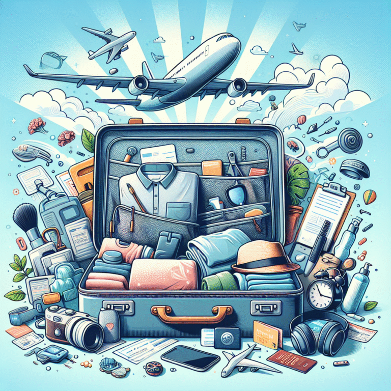 travel packing tips for flights