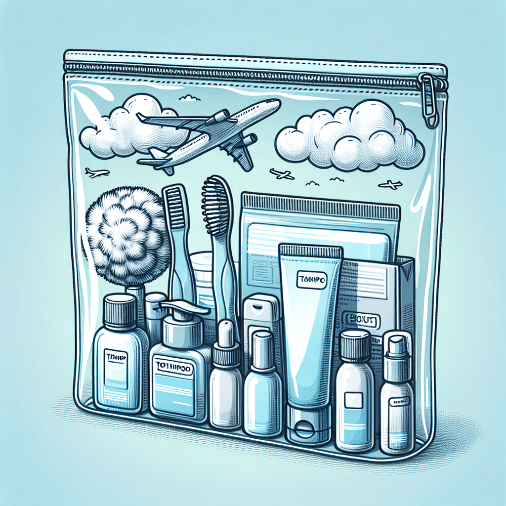 travel-friendly toiletries for flights