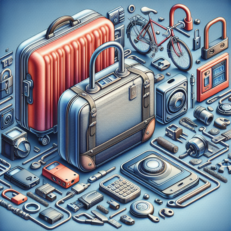 luggage locks and security accessories