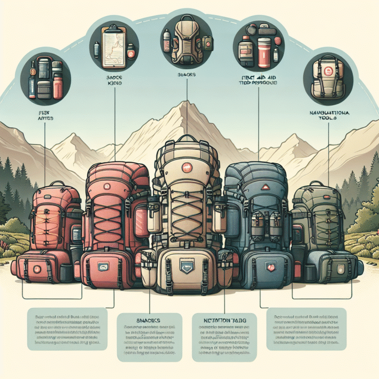 backpacks for hikers with specialized gear compartments