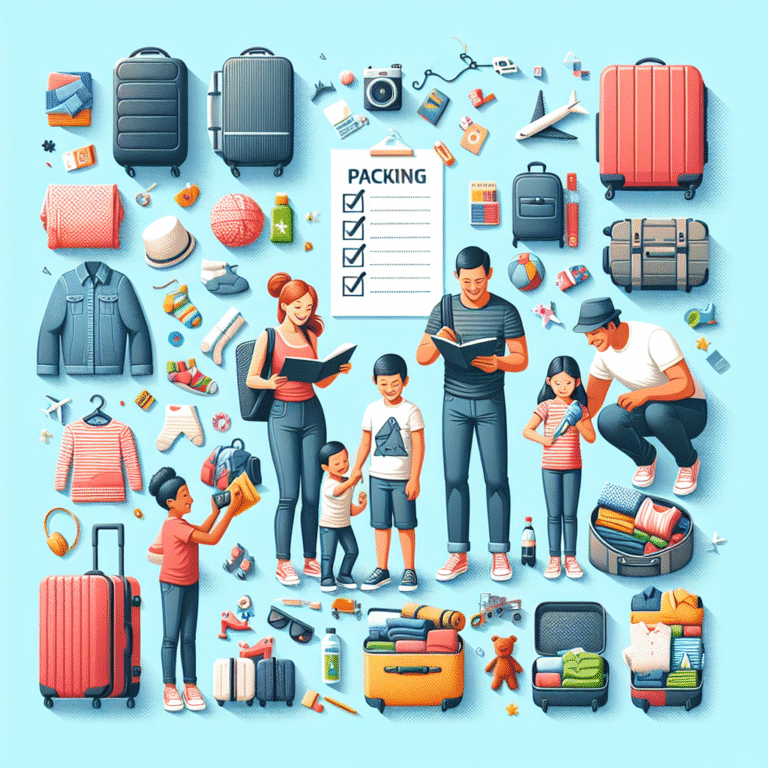 packing tips for family travel