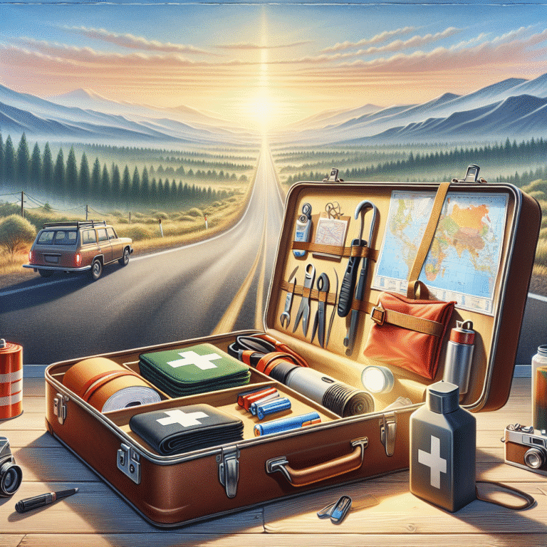 travel safety kits for long trips