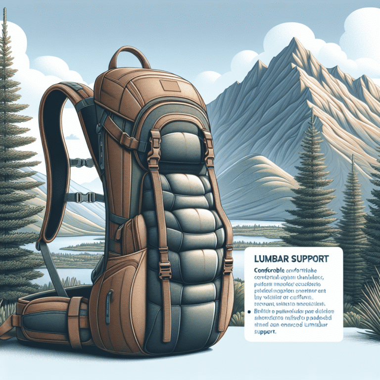 comfortable hiking backpacks with lumbar support