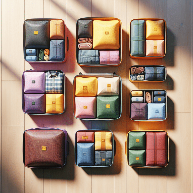 compact packing cubes for efficient packing