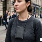 Slash resistant neck pouch