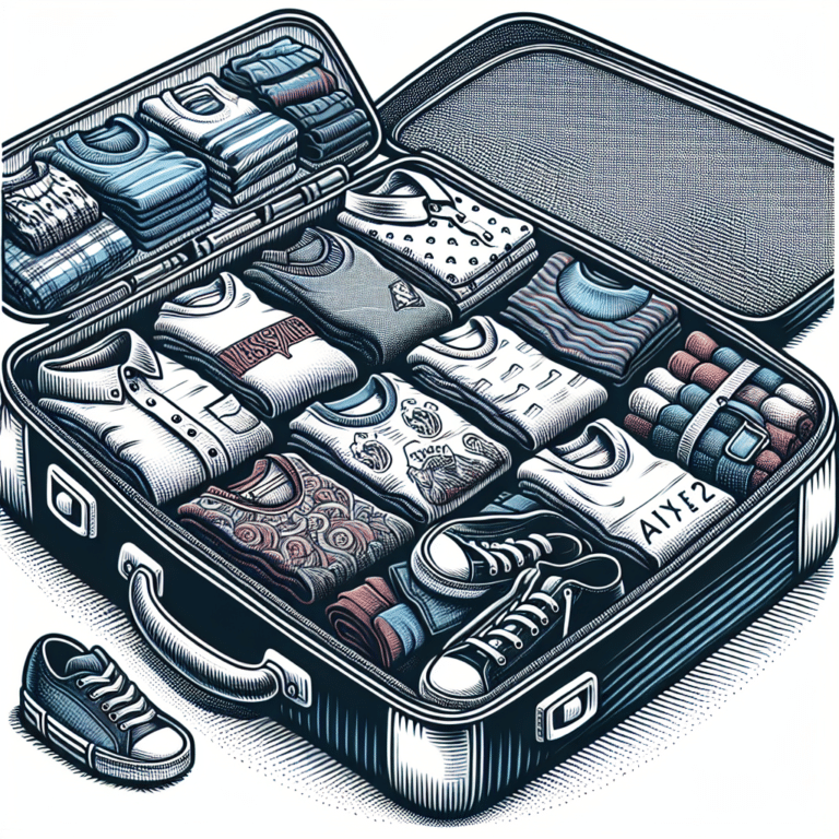 best ways to pack clothing for travel
