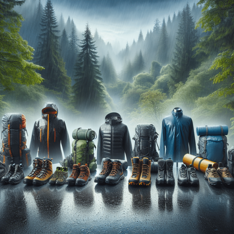 waterproof adventure gear for rainy climates