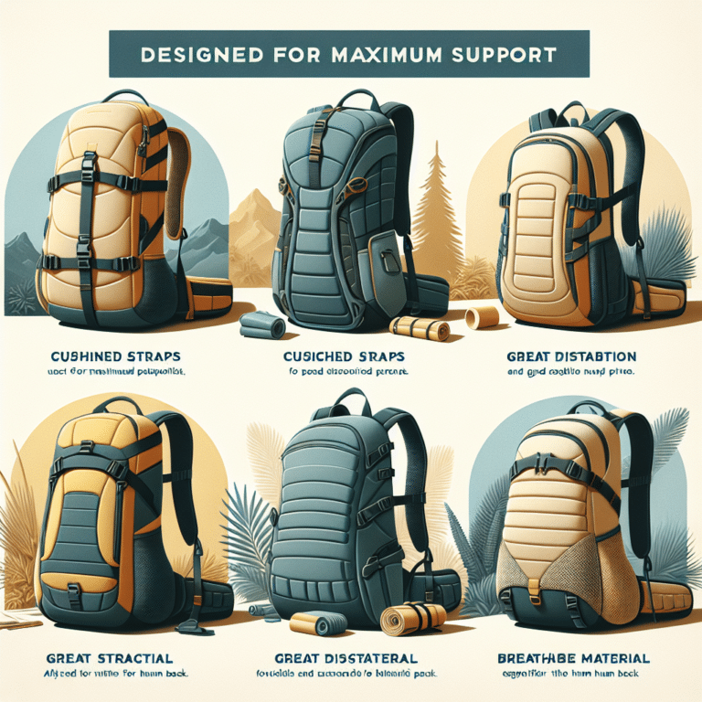 ergonomic backpacks for maximum support