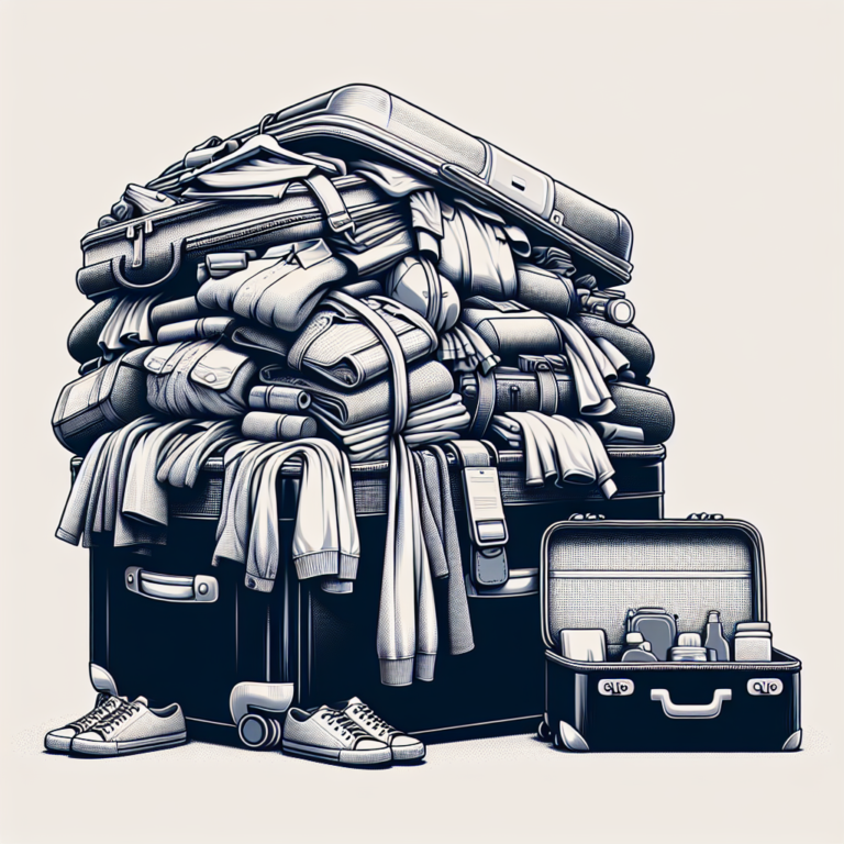 tips to avoid overpacking on trips