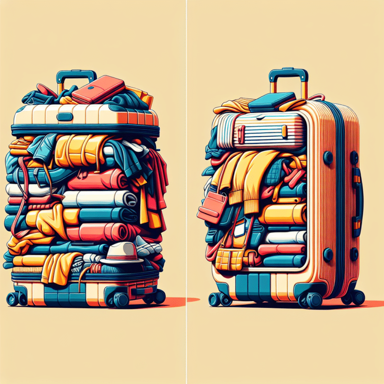 tips to avoid overpacking on trips