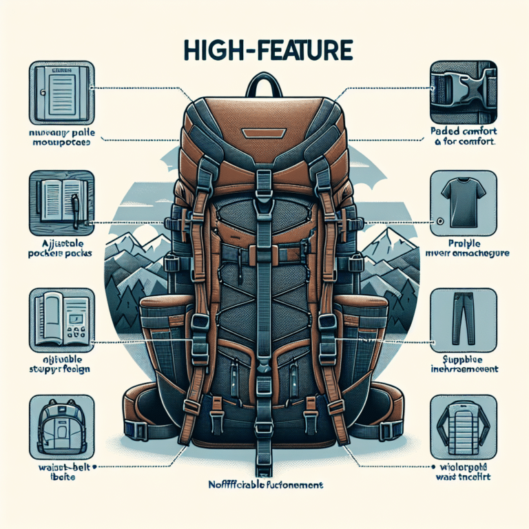 feature-rich hiking backpacks for comfort and support