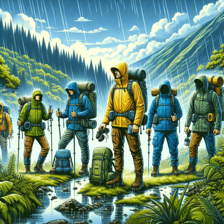 waterproof adventure gear for rainy climates