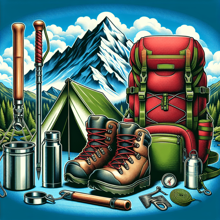 outdoor gear for mountain hiking