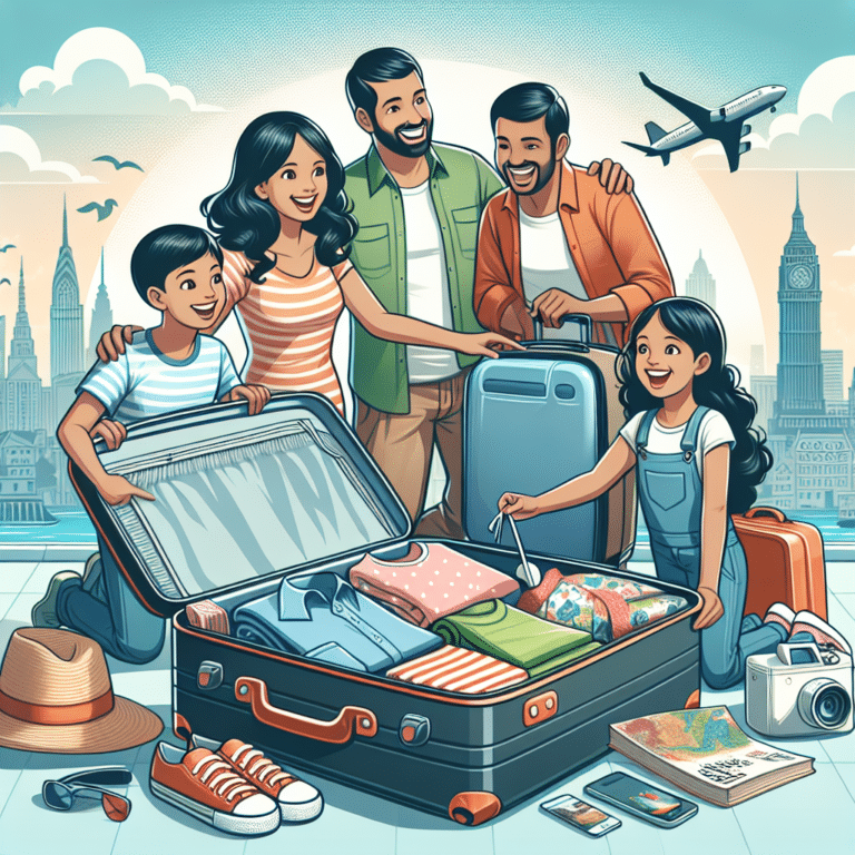 packing tips for family travel