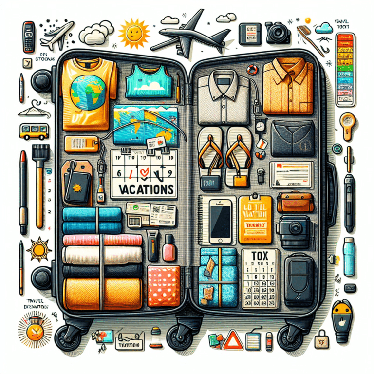 how to pack efficiently for long vacations