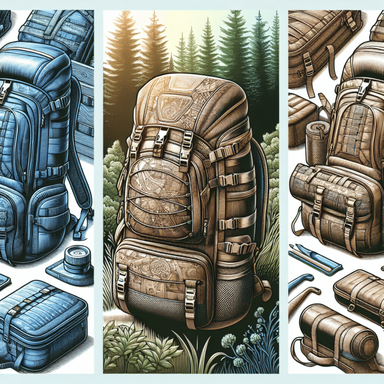 camping backpacks with multiple compartments