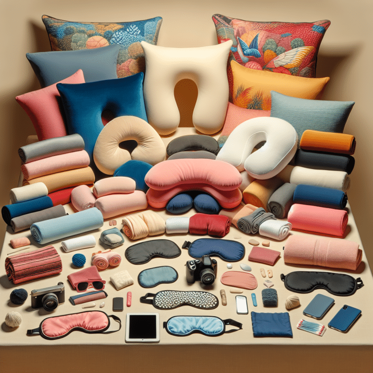 travel pillows and comfort accessories