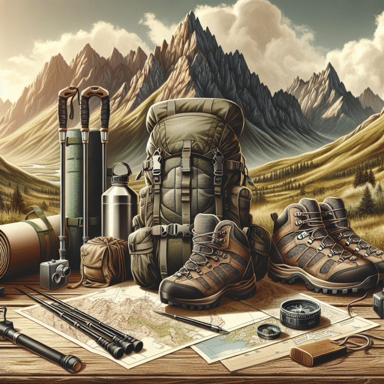 outdoor gear for mountain hiking